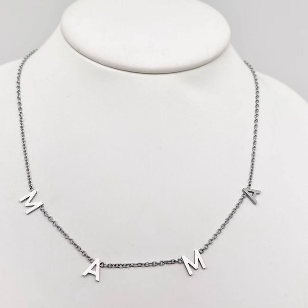 Minimalist MAMA Necklace