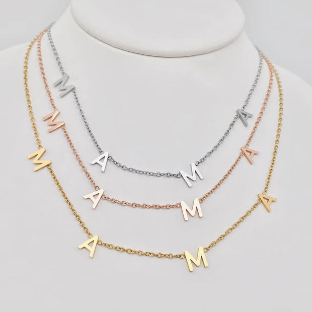 Minimalist MAMA Necklace