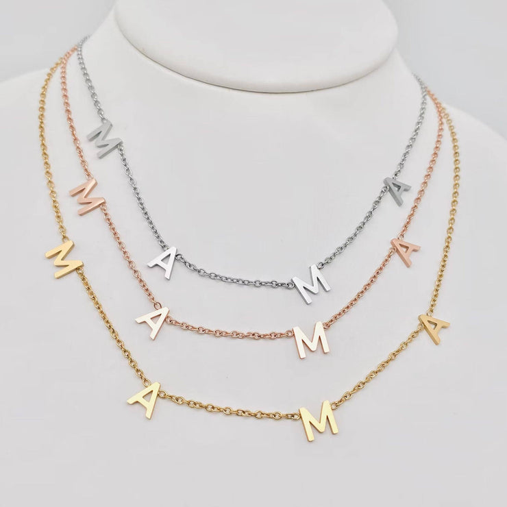 Minimalist MAMA Necklace