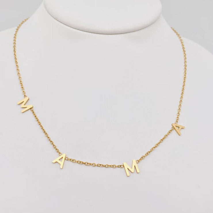 Minimalist MAMA Necklace