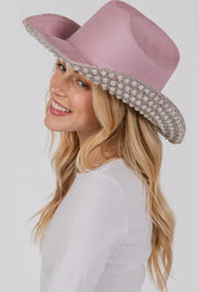 Pearls Cowboy Hat