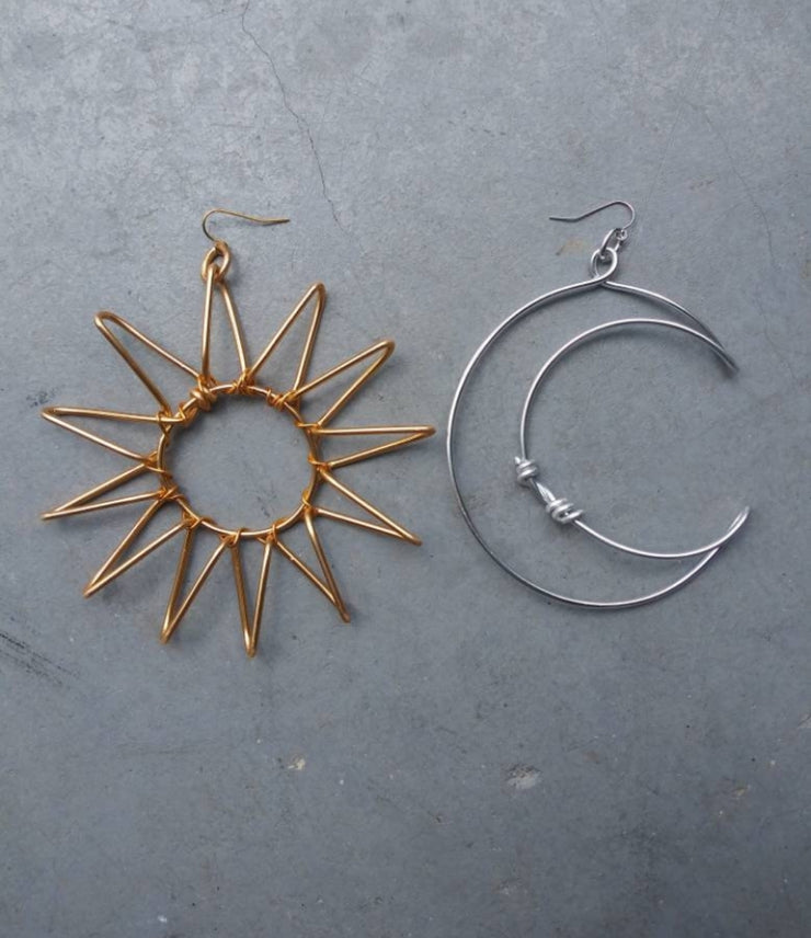 Day and Night Earrings