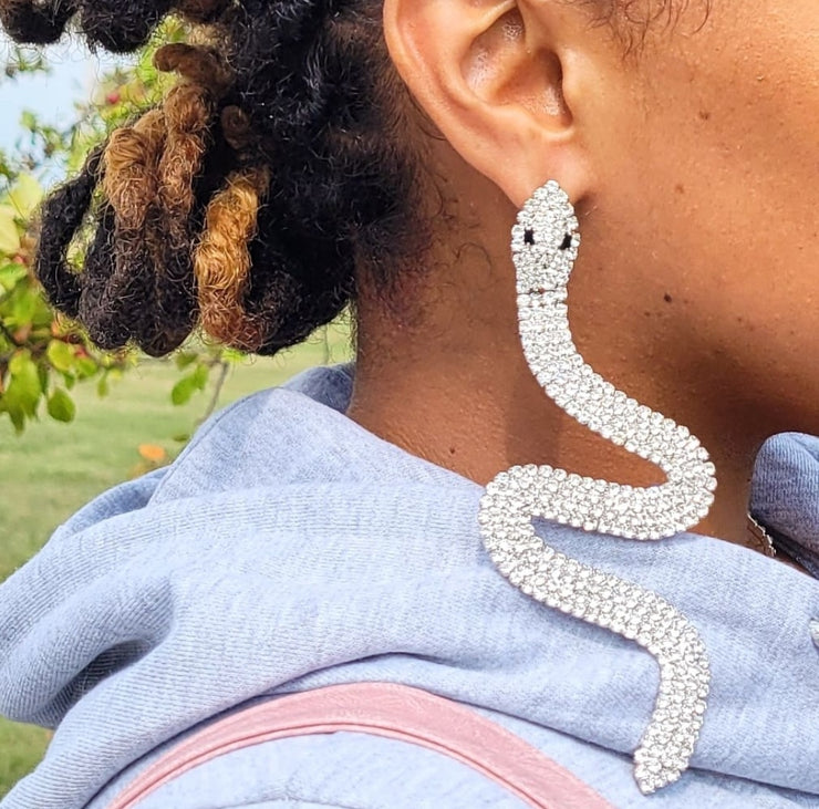 Glam Serpent Earrings