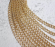 Cinturón de cadena Baddie (oro, plata)